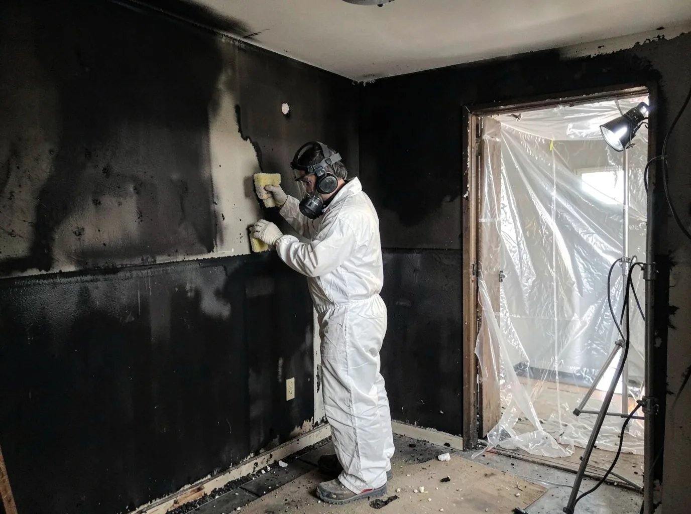 Fire Damage Restoration company in Swaledale, IA